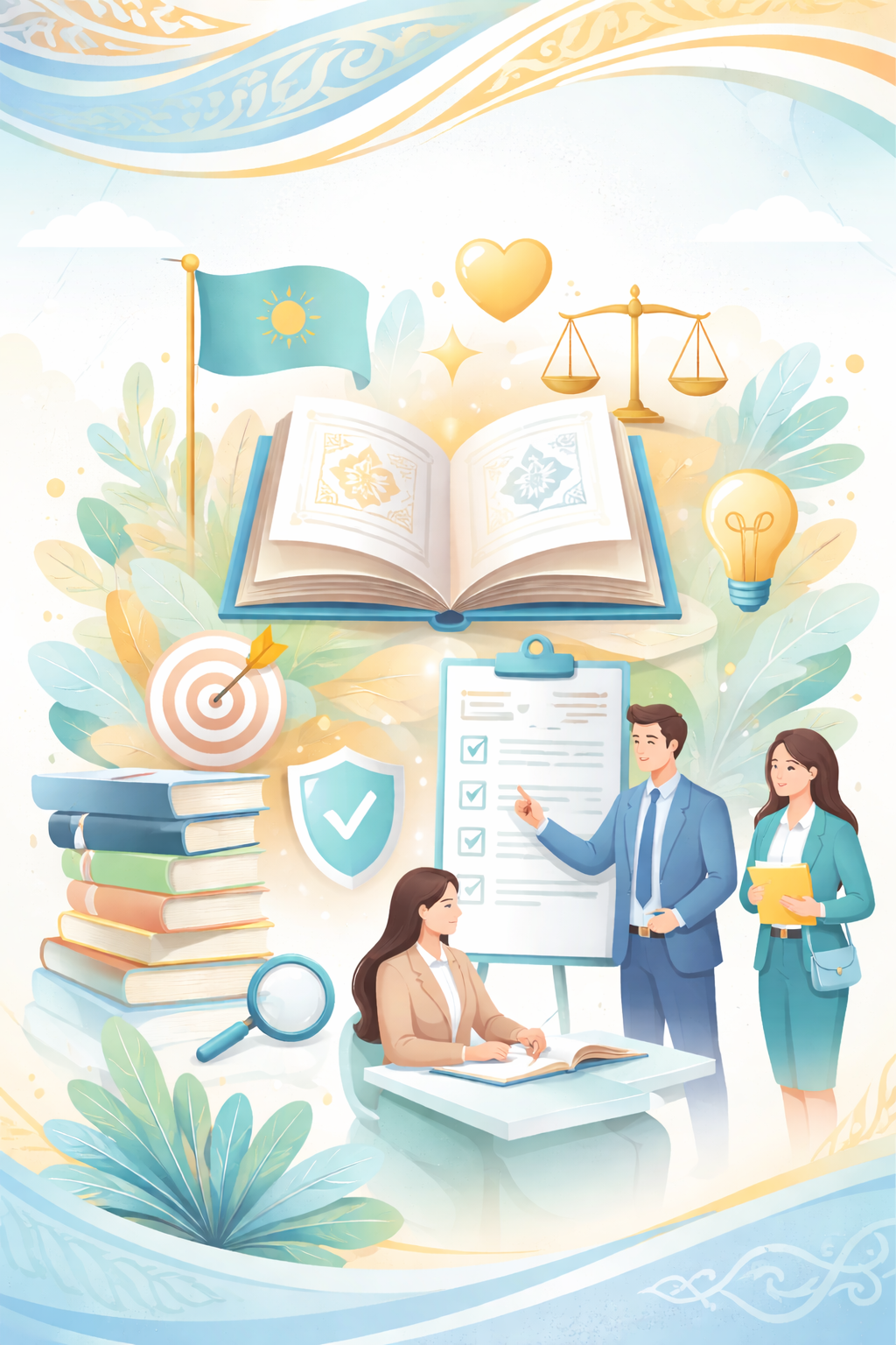 Ценности Единой программы воспитания «Адал азамат» в управленческой деятельности