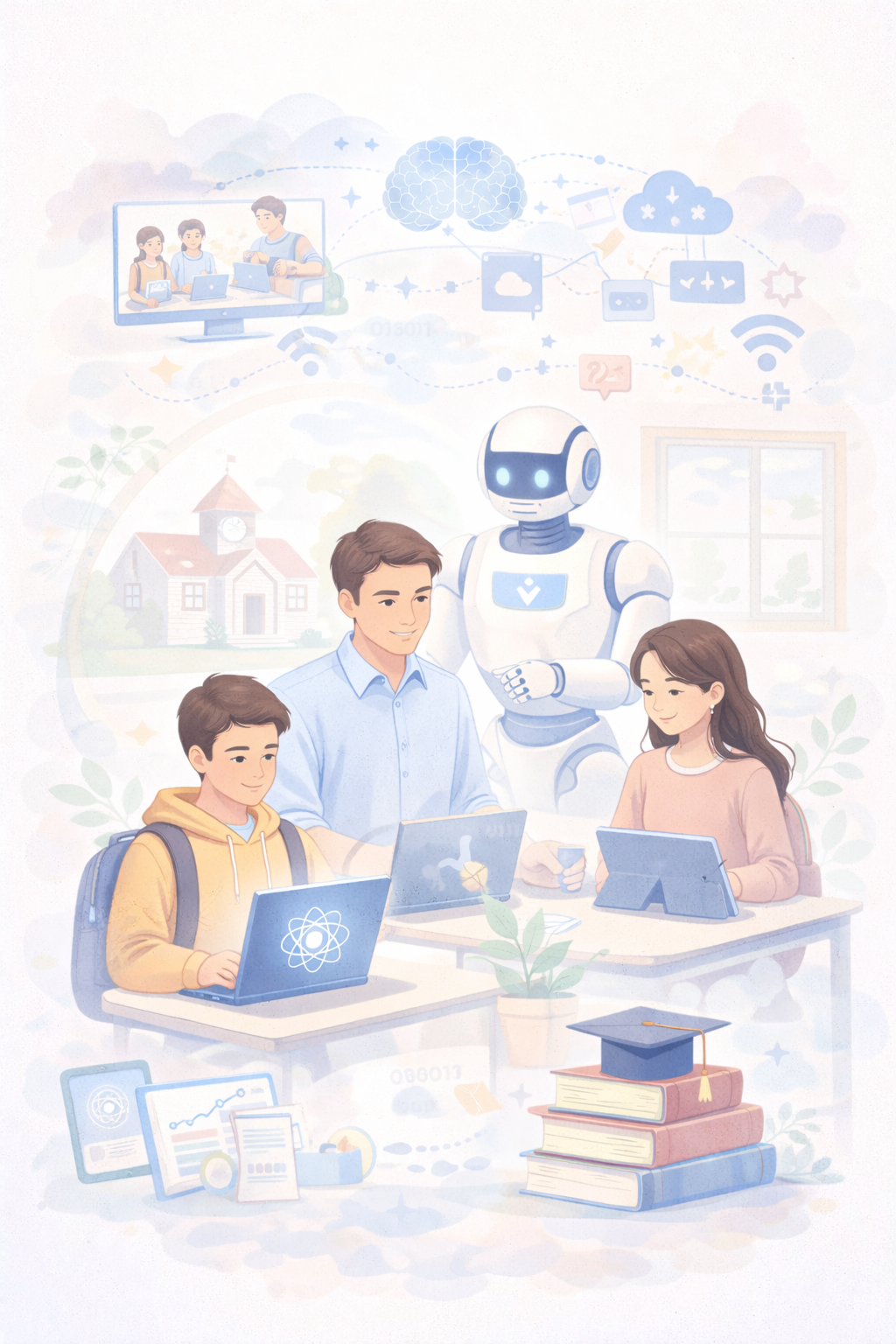 Шағын жинақты мектептерде біріктіріп оқытуда цифрлық технологиялар мен жасанды интеллектіні пайдалану