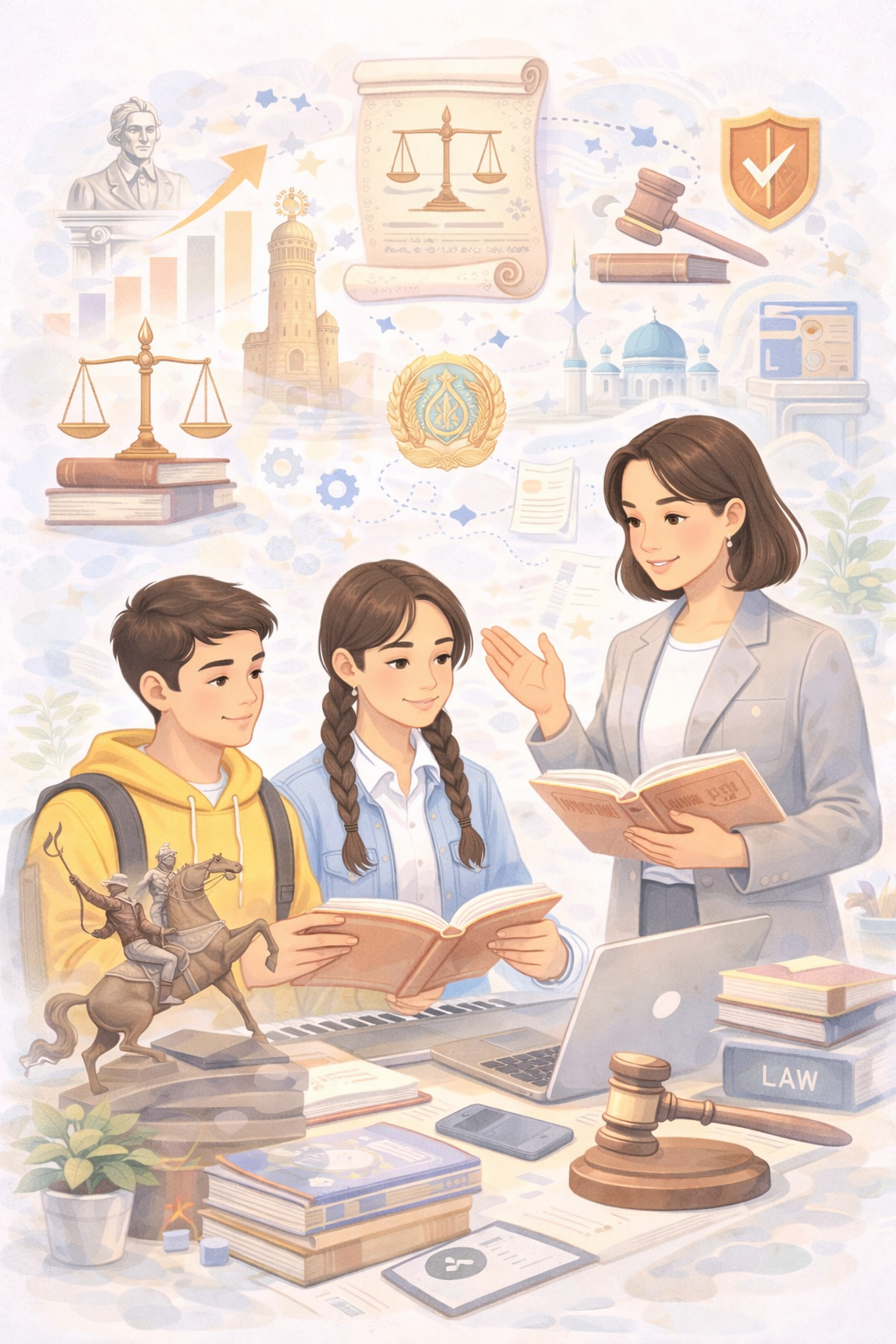 Новые подходы реализации Государственного общеобязательного стандарта образования: от цели к ожидаемым результатам.   «История» и «Основы права»