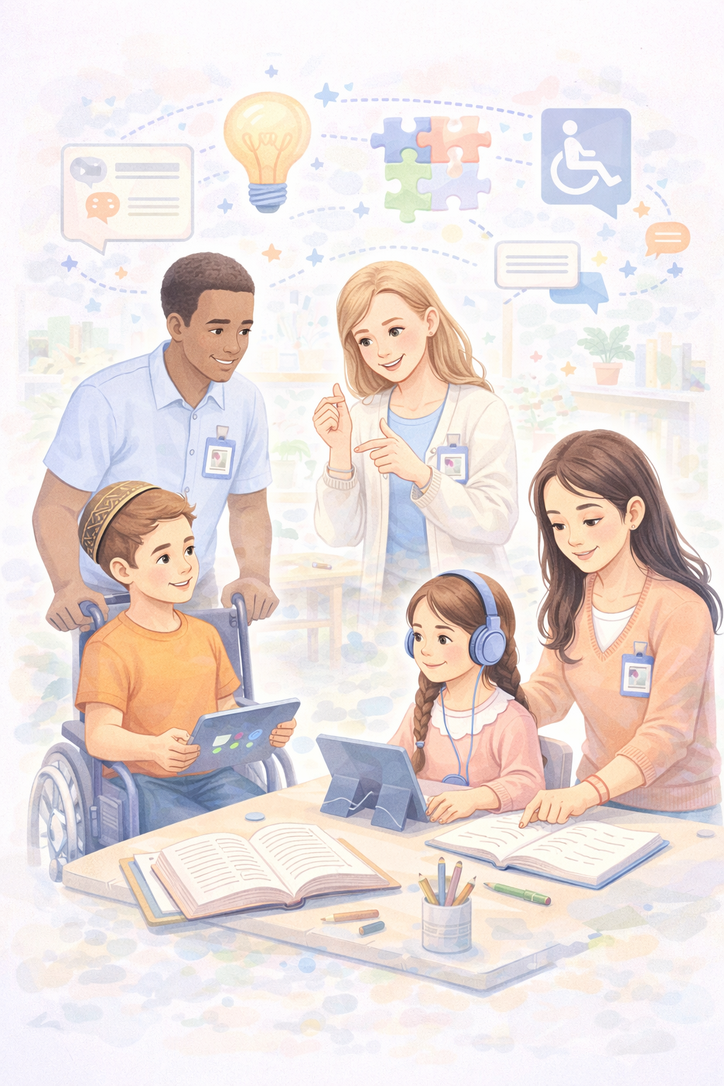 Инклюзивті білім беруді іске асыратын педагогтердің базалық құзыреттерін қалыптастыру