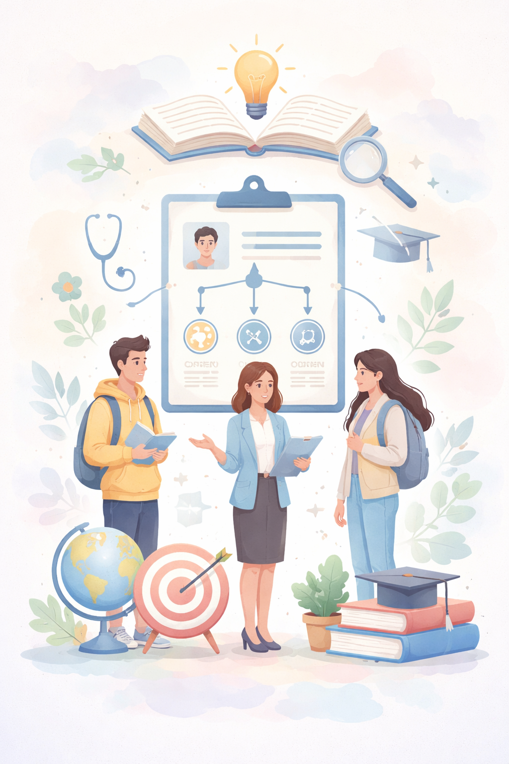 Білім алушыны кәсіби бағдарлаудағы мектептің іс-әрекеті