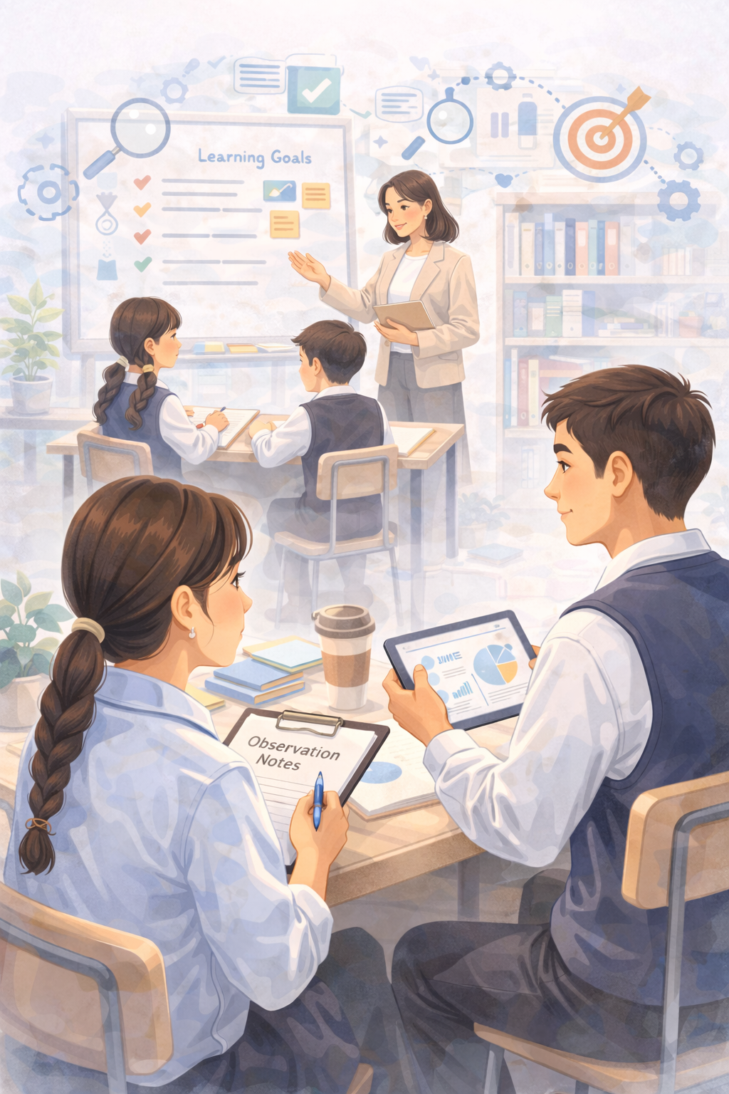 Методическая поддержка практики педагога через наблюдение